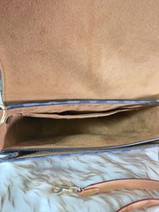 Coach Kleo Shoulder Bag 23 In Signature Chambray, featuring dark denim monogram