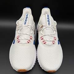 adidas Kaptir 4.0 Cloud White Royal Blue Men Road Running Shoes #527