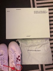 Off-White Converse Vulc Low Sneakers “White Violet” Size 41 W 9