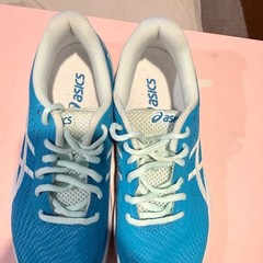 Asics Gel Game 9 Blue Womens size 7 NO BOX in good condition