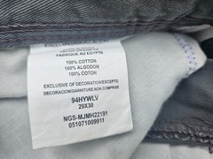 WRANGLER GRAY PANTS CARPENTER JEANS 94HYWLV 29×30 100% COTTON