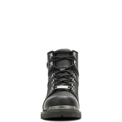 Harley-Davidson Edgefield D93885 Mens Black Leather Motorcycle Boots