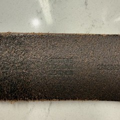 BANANA REPUBLIC Brown Made in Italy Genuine Leater Belt size 32 ￼
