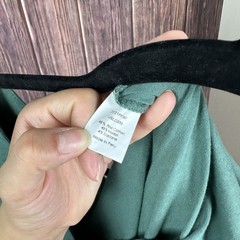 Universal Standard Ultimates Jemma Jumpsuit XXS V-Neck Green Wide Leg Oversized