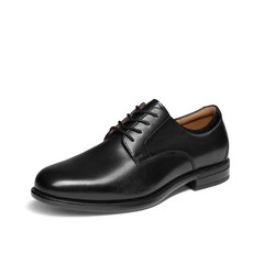 Men’s Soft Leather Oxfords Breathable Business Formal Lace-Up Shoes