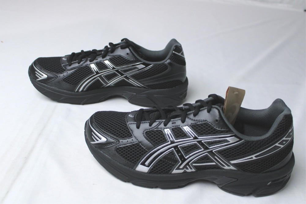 Asics Men’s Gel 1130 Sneakers JL3 Black Pure Silver Size US:11.5 UK:10.5