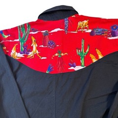 Western Long Sleeve Shirt Womens Size L
