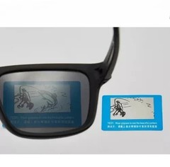 Oakley Style Holbrook Like Sunglasses: Matte Black/ Purple Polarized UV400