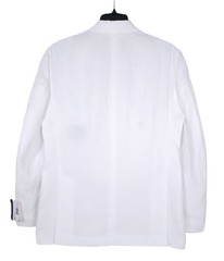 Tommy Hilfiger Mens Modern Fit Linen Sport Coat Blazer 42S White Solid NWT