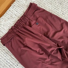 Athleta skyline pants in orange/brown size 8