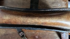 Vintage Genuine Leather Shoulder Bag/Handmade Satchel Rich Cognac Brown