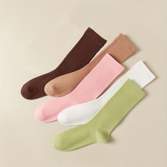 5 Pairs Anti-Odor Cotton Crew Socks Women’s Slouch Casual Socks