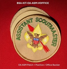 BSA | Scouting America, VELCRO® Brand, Patch Backers, Tan, Sew-On, Uniform