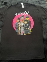 Gorillaz Humanz Band Graphic T-Shirt Black