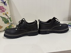 SKECHERS Women’s Chocolate Chunky Oxford Jammers 90s Y2K shoe vintage