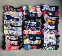 8 Pairs Random Color Women’s Super No Show Socks Size 1-9