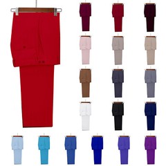 Business Mens Pants Trousers Formal Groom Tuxedo Party Prom Regualr Big Tall Fit