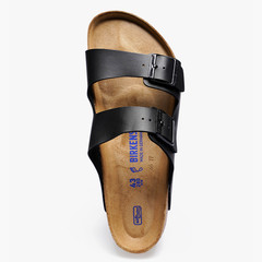 Birkenstock Arizona Birko-Flor Black Cork Footbed Men’s Sandals Regular/Wide
