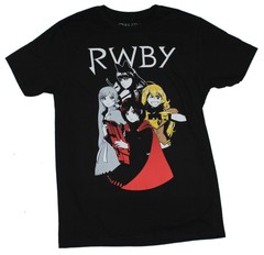 Rwby Mens T-Shirt – Cast Under Name