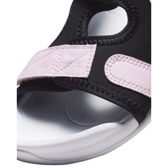 Nike Sunray Adjust 6 Slide Sandal Kids 5Y Black Pink DX5544 001