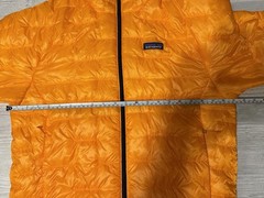 Patagonia Men’s Size M, Orange Hooded Micro Puff Jacket Lightweight