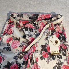MERKÜR floral print ankle-cropped skinny pants Size 26/ 27 Inches