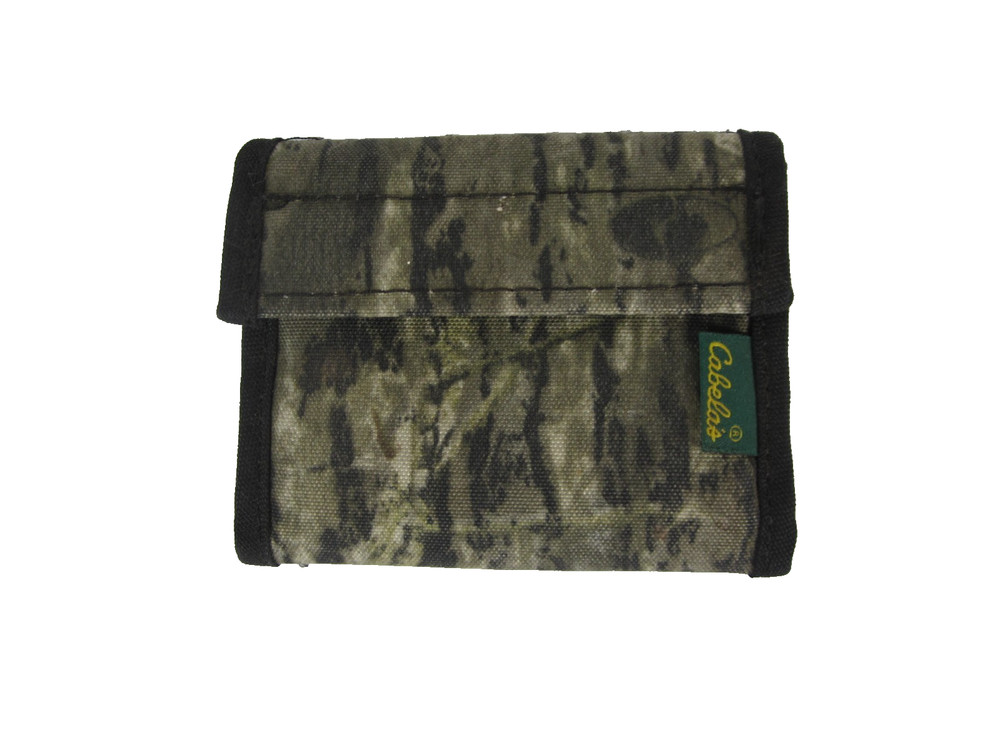 Cabela’s Camouflage Multipurpose Trifold Wallet/Pouch, Hook and Loop Closure NEW