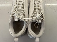 Nike Air Max 97 Triple White Men’s Size US 12 Pre Owned 921826-101 Men’s Sneaker