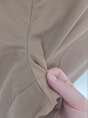 Studio by Torrid Women’s Brown Solid Straight Dress Pants Pockets Stretch