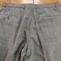 VTG Savile Row Men’s Wool Blend 2-Button Suit Gray Glen Plaid 44R Pants 38 x 32