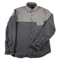 Howe Colorblock Long Sleeve Button Up Shirt Men’s Size Medium Gray