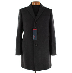 Cardinal of Canada NWT Wool Blend Top Coat Size 40R St. Paul In Charcoal