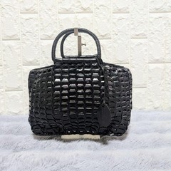 Excellent Condition DORAGON Dragon Diffusion Leather Mesh Tote Bag