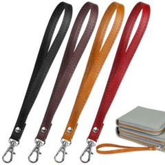 USA Leather Buckle Wrist Strap Replacement Hands-Free Wristlet for Purse Wallets