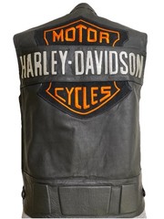 Men’s Passing Link Leather Vest, Men’s Biker Vest, Vest For Bikers.