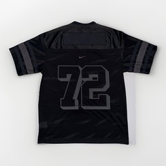 NWT Nike Next Up Football Gridiron Jersey 72 Swoosh Black Mens Size L IH7492-010
