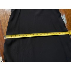 NWT Reformation Iryna Black Sweetheart Slip Dress w/ scarf Sz 8