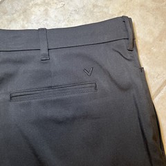 Callaway Stretch Shorts Flex Fabric Opti-Dri Mens 36 Caviar Black UPF 50 NWT
