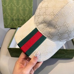 Moncler Men’s White Woven Spring/Summer Baseball Cap