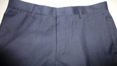 J.Crew Suit Ludlow 38S W31 Loro Piana Blue Peaked Lapel Good Condition