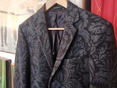 Italian Chic EXIBIT Men’s Blazer Jacket Size EU 46 (XS ) Made in Italy