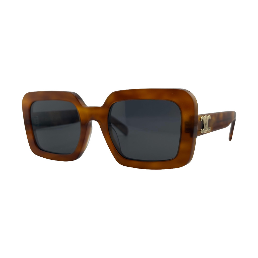 CELINE CL40304U Shiny Havana Brown Sunglasses 56mm 23mm 140mm – 53A
