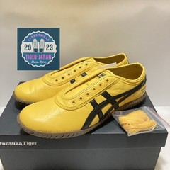 Onitsuka Tiger TSUNAHIKI SLIP-ON 1183C529 750 SUNFLOWER YELLOW BLACK Men Shoes