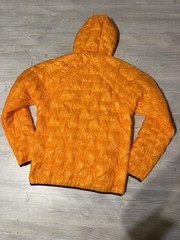 Patagonia Men’s Size M, Orange Hooded Micro Puff Jacket Lightweight