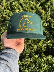 Vintage Ducks Unlimited Youngan Sri Lanka WOOL SnapBack Hat Cap Nature 90s NWOT