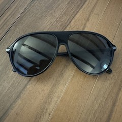 Brioni BR0059S pilot Sunglasses Black/Black