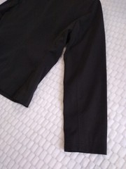 Black Blazer Suit Jacket Front Pockets Lined Classic Blazer Harve Benard S M