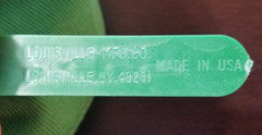 John Deere Vintage Louisville MFG.CO. Green Snapback Trucker Hat Cap Made in USA