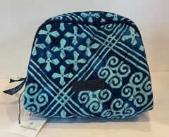 NWT~ Vera Bradley Cuban Tiles Medium Zip Cosmetic Bag