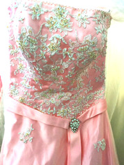 Tiffany NEW prom pageant quinceañera ball gown beaded Corset dress 4